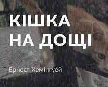 «Кішка на дощі» Ернест Хемінгуей
